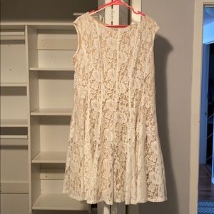 Floral lace dress